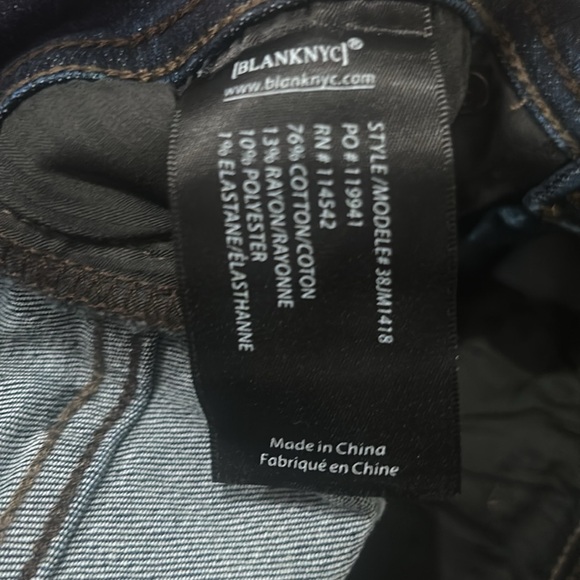 NWT Blank NYC Stanton Straight Fit Men’s Jeans - Picture 9 of 9